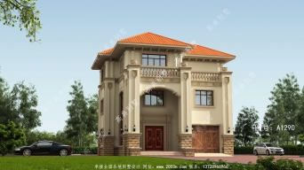 欧式三层小别墅，农村生活就是这么安逸