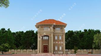 经典不过时欧式三层别墅