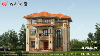 小户型三层欧式别墅