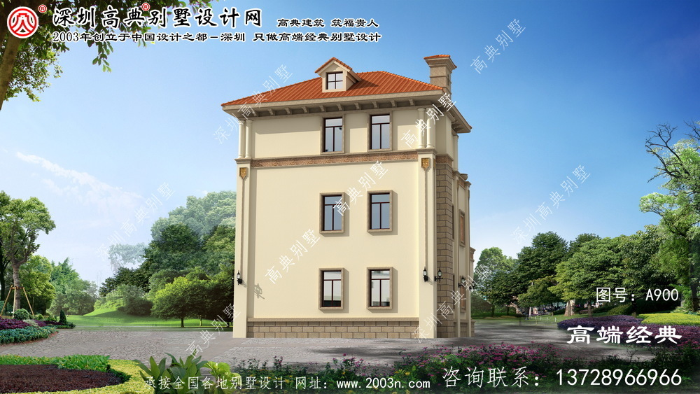 余干县农村自建别墅效果图