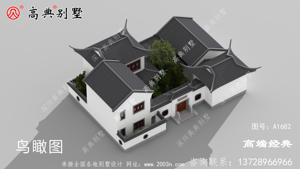 内敛深沉，优雅含蓄的中式别墅