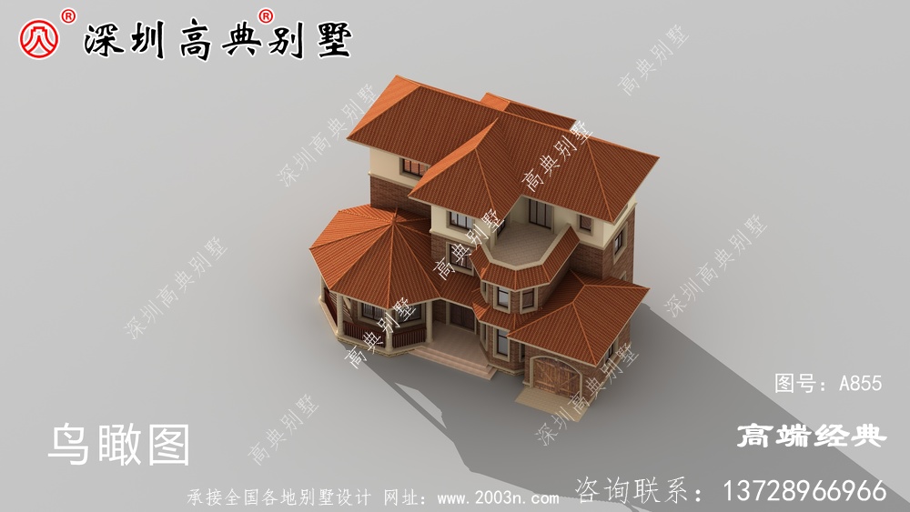 别墅设计图，建一栋，绝对在村里最拉风，美到爆！