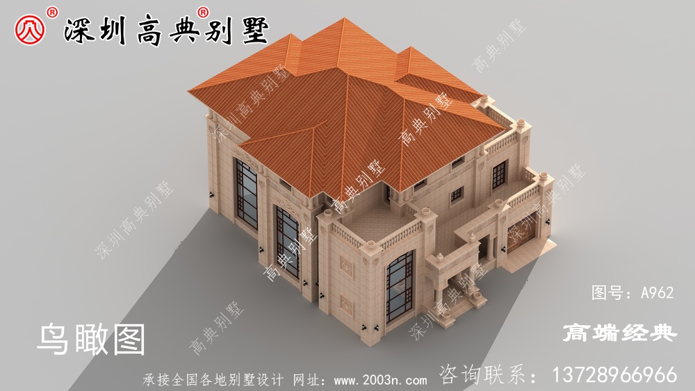 三层别墅住宅农村，外观和户型完美搭配，真的很不错